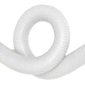 1" (25mm) ID x 1.44" OD Vena® SIL 650V Series White Wire & Braid-Reinforced Platinum-Cured Silicone Hose