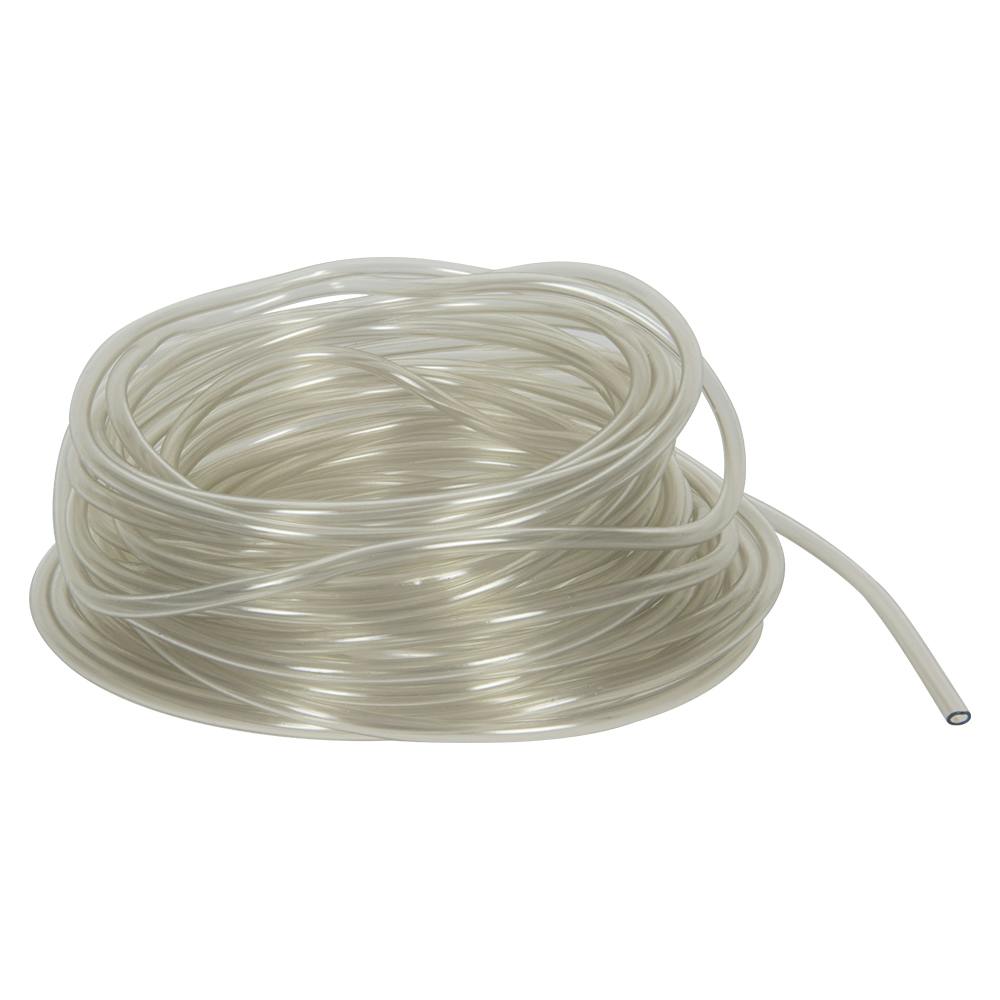 12mm ID x 15mm OD x 1.5mm Wall PETRO-BLEND Flexible Clear PVC/Polyurethane Tubing - 50' Roll