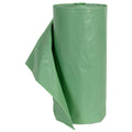 12-16 Gallon Green High Density TruBio Biodegradable Trash Can Liners - 24" W x 33" L x 10 Micron Thick (Case of 1000)