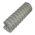 6" Gray Novaflex® 2-Ply High Temperature U-Lock 1500 Hose - 25' Roll