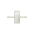 1/8" Hose Barb x 1/8" Hose Barb Natural Nylon Inline Filter with HDPE 45-90 Micron Screen