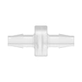 1/4" Hose Barb x 1/4" Hose Barb Natural Polypropylene Inline Filter with HDPE 45-90 Micron Screen