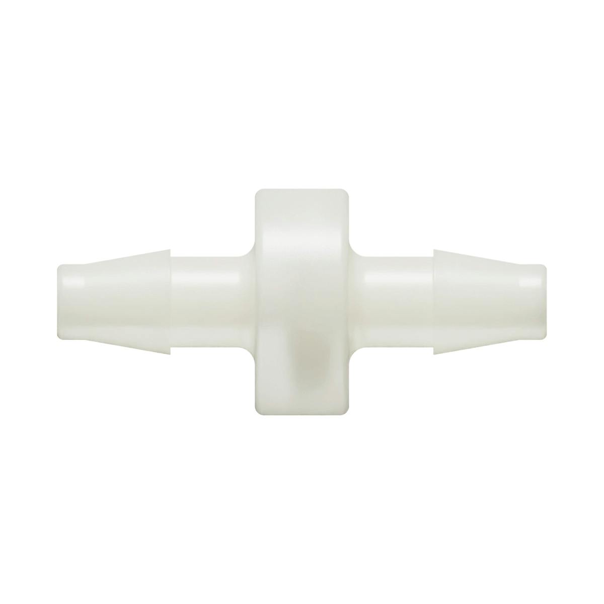 1/4" Hose Barb x 1/4" Hose Barb Natural Nylon Inline Filter with Stainless Steel 200 Mesh Screen