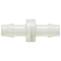 3/8" Hose Barb x 3/8" Hose Barb Natural Nylon Inline Filter with Stainless Steel 200 Mesh Screen
