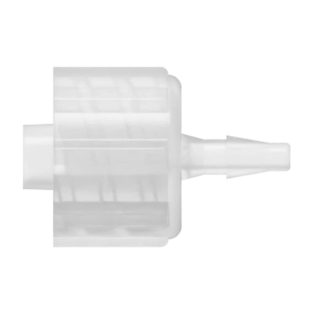 1/16" Hose Barb x Locking Male Natural Polypropylene Luer