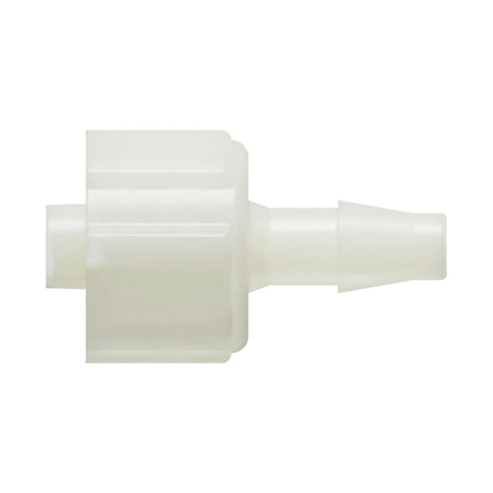 1/8" Hose Barb x Locking Male Natural Nylon Luer