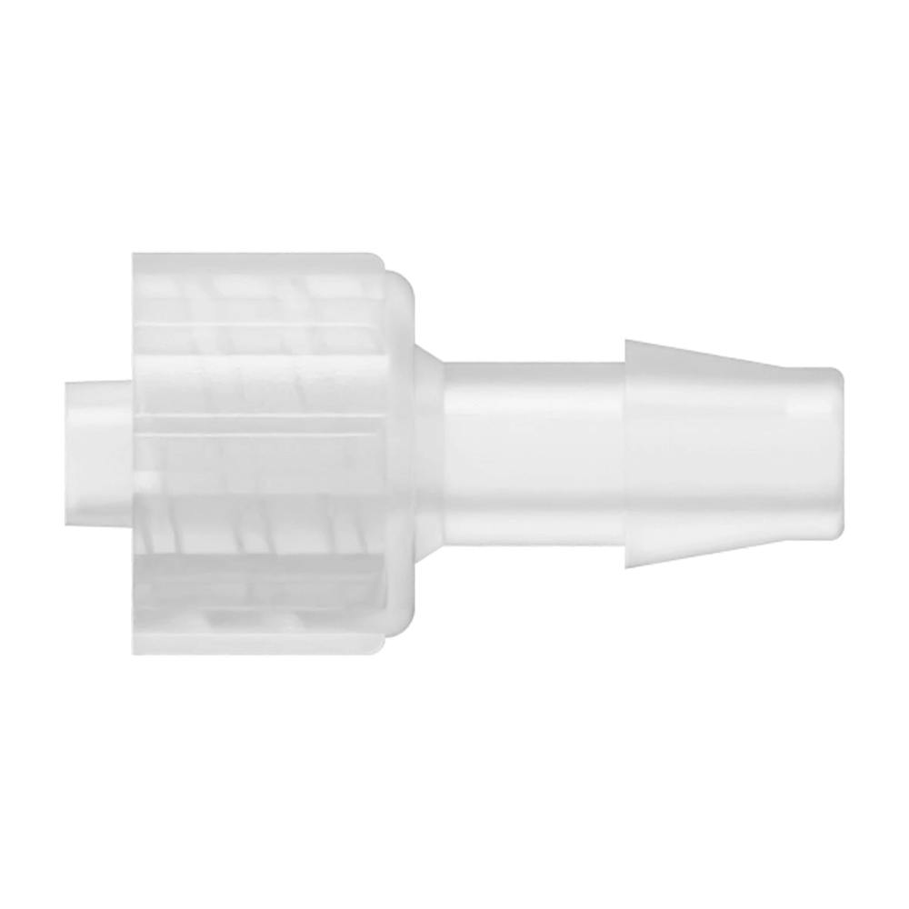 3/16" Hose Barb x Locking Male Natural Polypropylene Luer