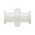 Female Threaded x Female Threaded Natural Nylon Straight Luer Adapter