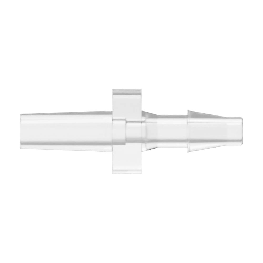 1/8" Hose Barb x Slip Male Natural Polycarbonate Luer