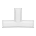 Female Lug x Female Lug x Female Lug Natural Nylon Tee Luer Adapter