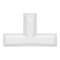 Female Lug x Female Lug x Female Lug Natural Polypropylene Tee Luer Adapter