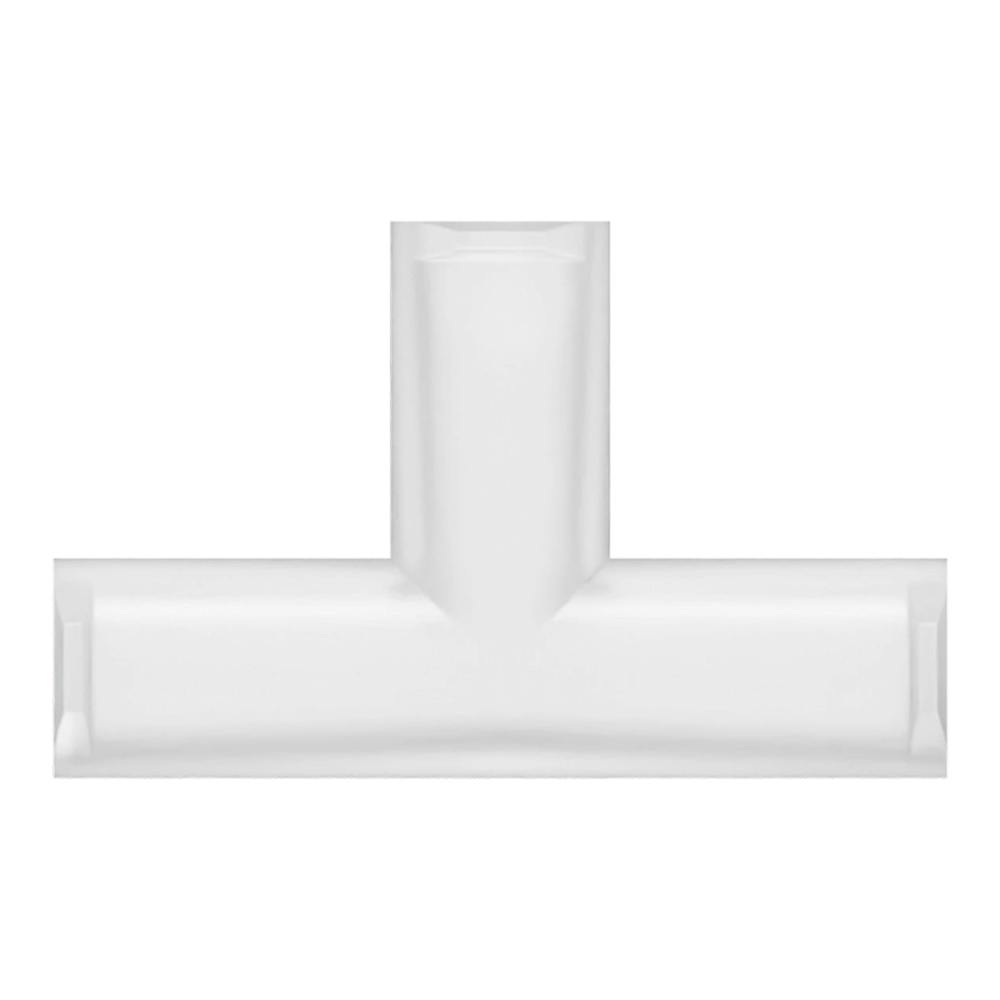 Female Lug x Female Lug x Female Lug Natural Polypropylene Tee Luer Adapter