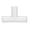 Female Lug x Female Lug x Female Lug Natural Polycarbonate Tee Luer Adapter