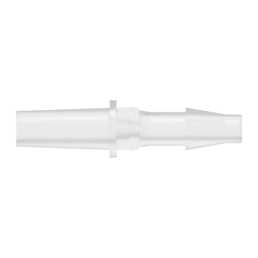 1/8" Hose Barb x Slip Male Natural Polypropylene Luer for Lock Ring