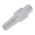 10-32 UNF Thread x Slip Male Natural Polypropylene Threaded Luer