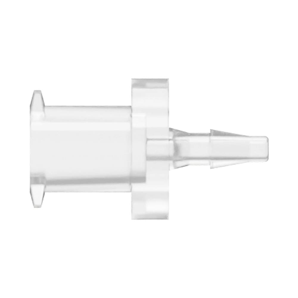 1/16" Hose Barb x Female Lug Natural Polycarbonate Luer