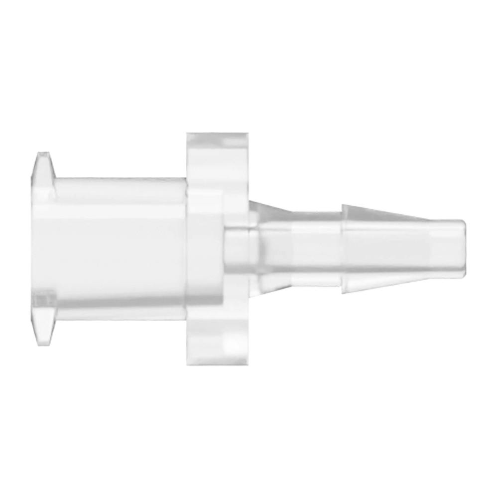 3/32" Hose Barb x Female Lug Natural Polycarbonate Luer