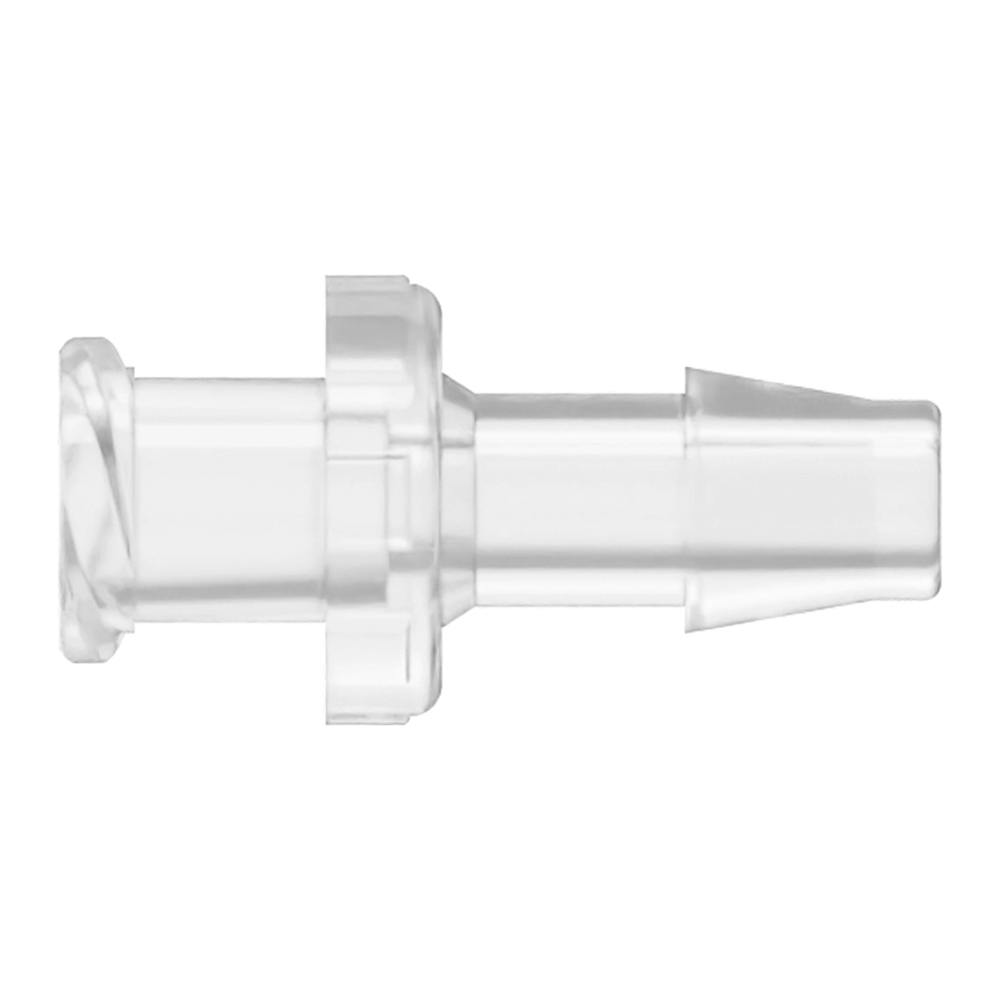3/16" Hose Barb x Female Threaded Natural Polycarbonate Luer