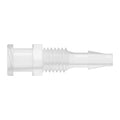 1/8" Hose Barb x Female Threaded Natural Polypropylene Bulkhead Luer