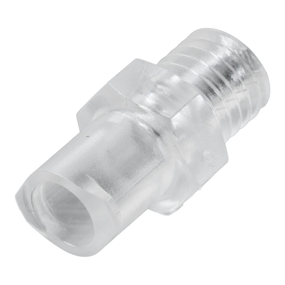 1/4"-28 UNF Thread x Female Lug Natural Polycarbonate Threaded Luer