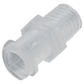 1/4"-28 UNF Thread x Female Threaded Natural Polypropylene Threaded Luer