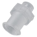 10-32 UNF Thread x Female Lug Natural Polypropylene Threaded Luer