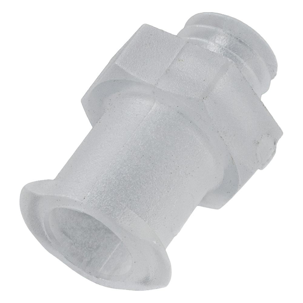 10-32 UNF Thread x Female Lug Natural Polypropylene Threaded Luer