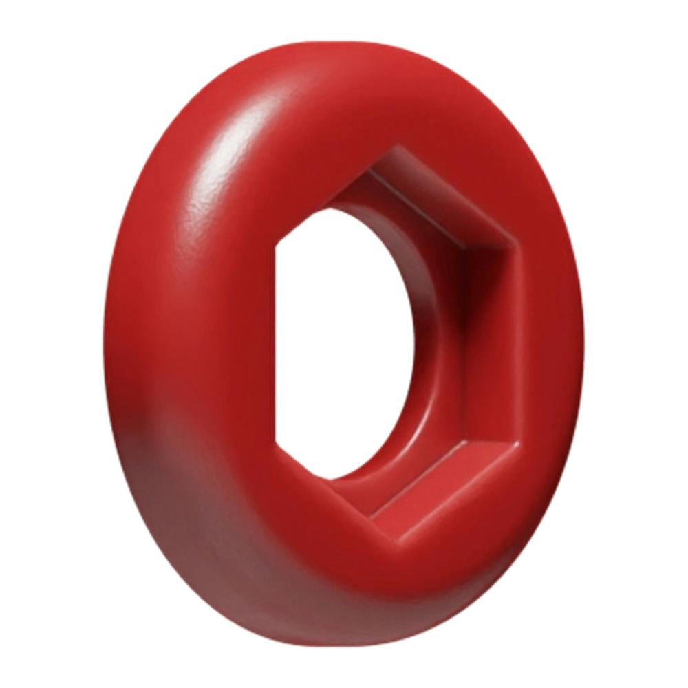 Red Nylon Coding Ring for Bulkhead Luers