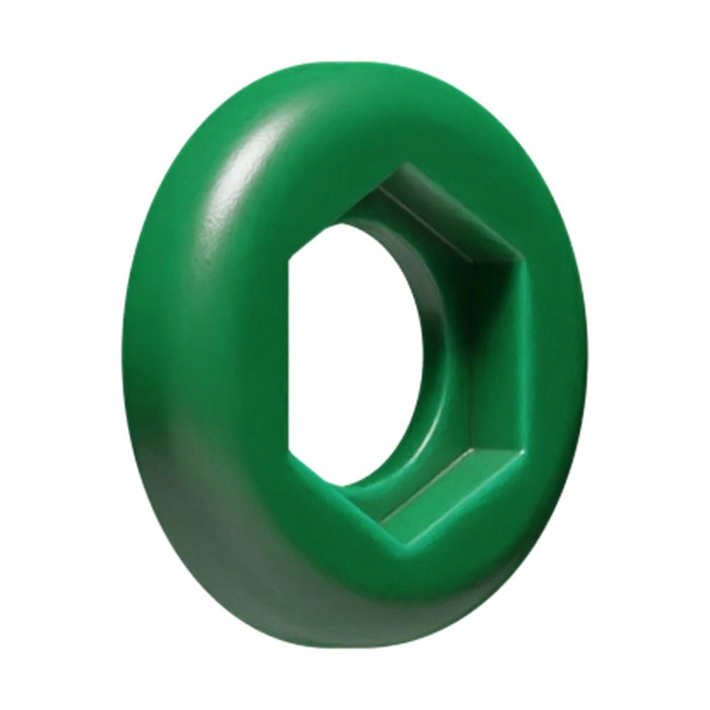 Green Nylon Coding Ring for Bulkhead Luers