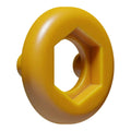 Yellow Nylon Coding Ring with Legs for Bulkhead Luers