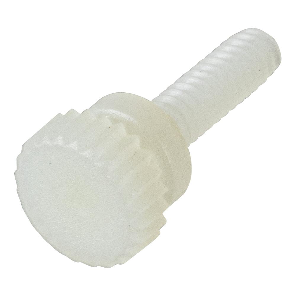 6-32 x 1/2" Nylon Knurled Thumb Screws - Bag of 100
