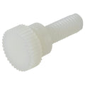 10-32 x 1/2" Nylon Knurled Thumb Screws - Bag of 100