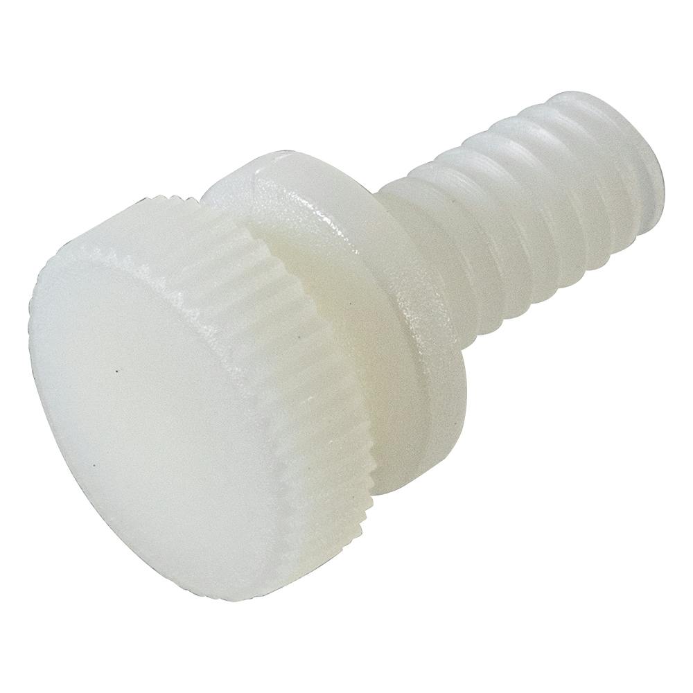 1/4-20 x 1/2" Nylon Knurled Thumb Screws - Bag of 100