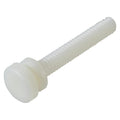 1/4-20 x 1-1/2" Nylon Knurled Thumb Screws - Bag of 100