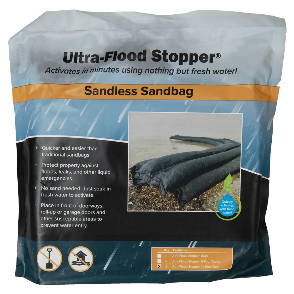 8" W x 120" L Ultra-Flood Stopper® Sandless Sandbags