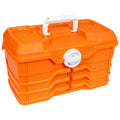 Large Orange NextMed™ Swing Tray Case - 15.5" L x 9.3" W x 8.6" Hgt.