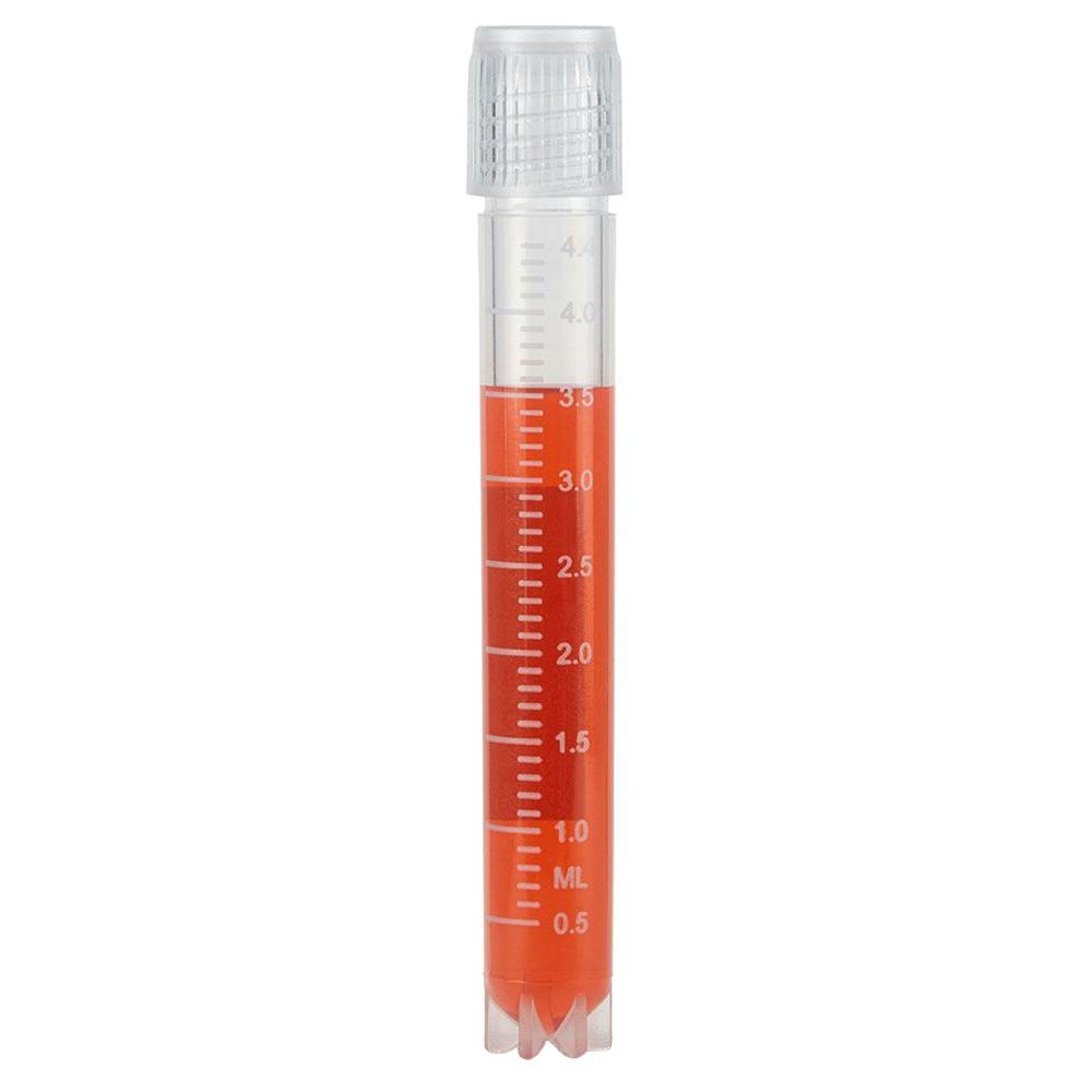 5mL Diamond® Essentials™ Cryogenic Vials with External Threads & Self-Standing Starfoot Base - Case of 500