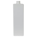 32 oz. White HDPE Square Bottle with 28/410 Neck (Cap Sold Separately)