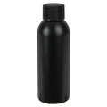 2 oz. Black HDPE Cosmo Bottle with 20/410 Black Ribbed Cap with F217 Liner