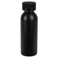 2 oz. Black HDPE Cosmo Bottle with 20/400 Black Ribbed Child-Resistant Cap (CRC) with F217 Liner