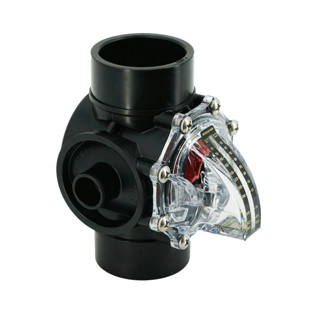 1-1/2" Schedule 40 CPVC Union AcuFlow™ Flow Meter with Check Valve