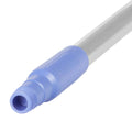 49.6" Vikan® Aluminum Handle with Purple Polypropylene Tip & Cap