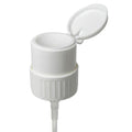 24/410 White Ribbed Lock-Up Well-Style Pump with 4-15/16" Dip Tube