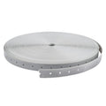 3/4" W x 100' L Gray Polypropylene Pipe & Duct Perforated Hanging Strap
