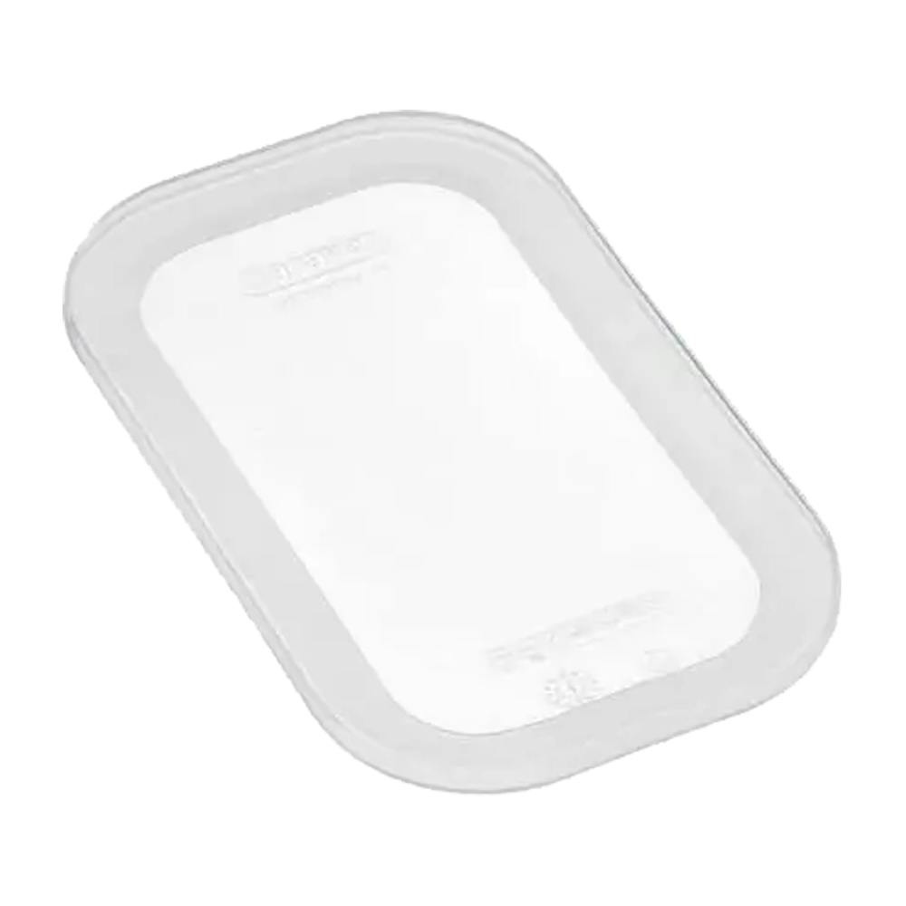 1/4 Size Transparent Silicone Lid for Food Pans