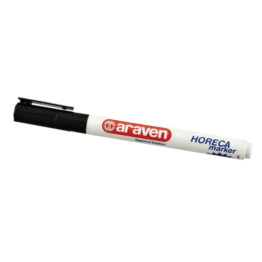 HORECA Washable Marker for Food Containers - Black Ink