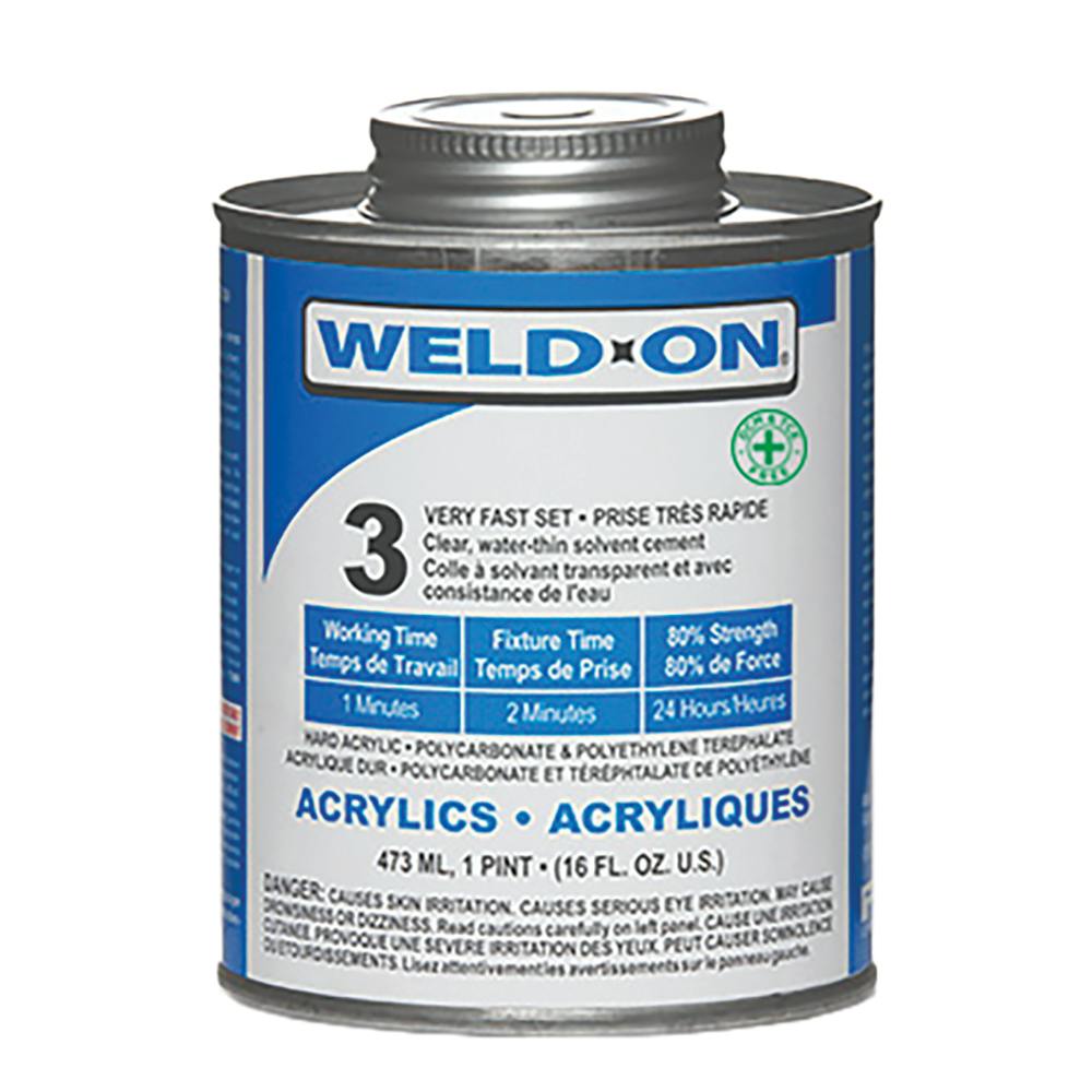 Quart Weld-On® 3™ Acrylic Cement