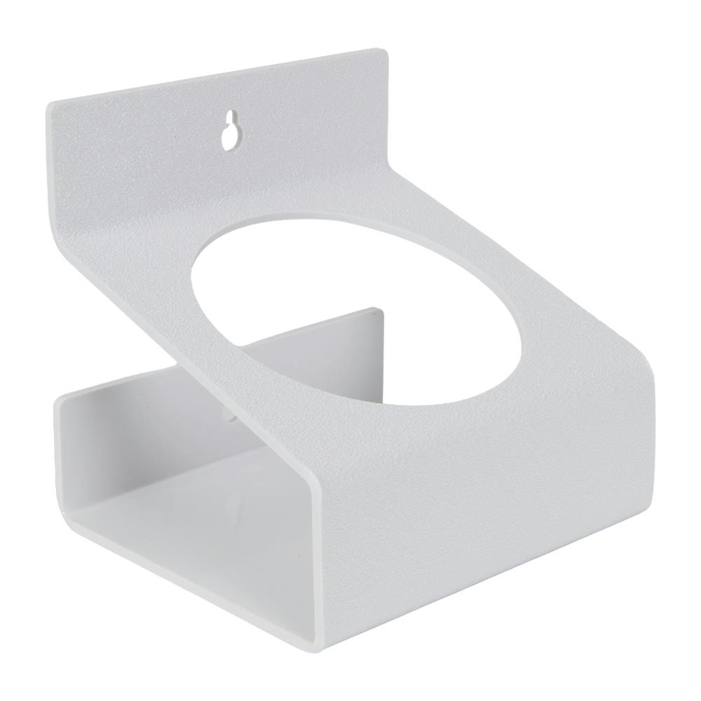Single White Styrene Bottle & Can Holder - 3-3/4" Dia. Opening