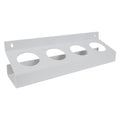 Quadruple White Styrene Bottle & Can Holder - 3" Dia. Openings