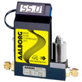 Aluminum GFC17 Analog Mass Flow Controller 0-100mL/Min for Nitrogen; 1/4" Tube OD Brass Fitting